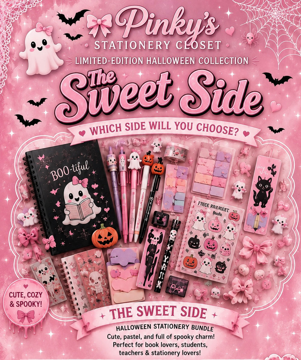 🎃 The Sweet Side vs. The Dark Side 

Limited-Edition Halloween Collection (PREORDER ONLY)