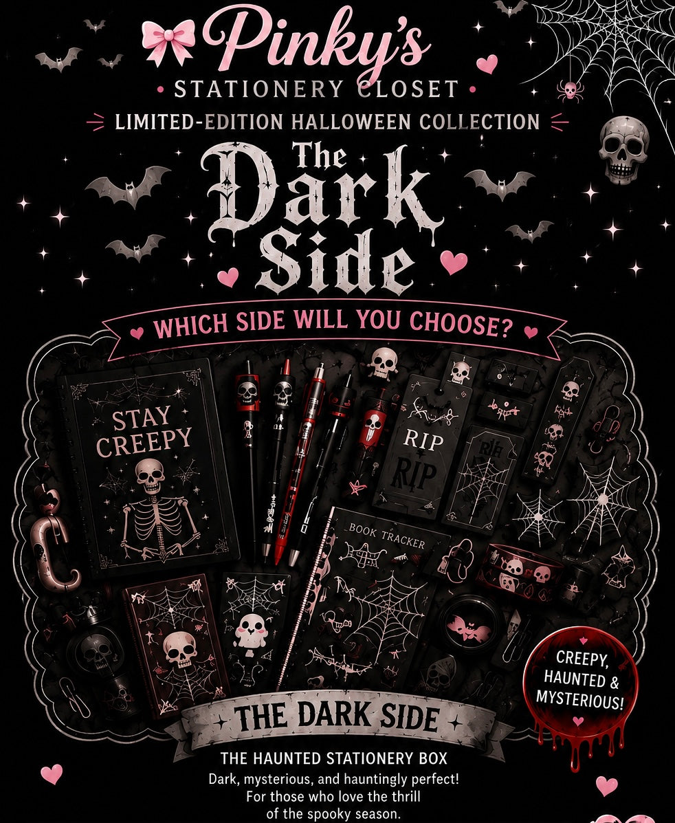 🎃 The Sweet Side vs. The Dark Side 

Limited-Edition Halloween Collection (PREORDER ONLY)
