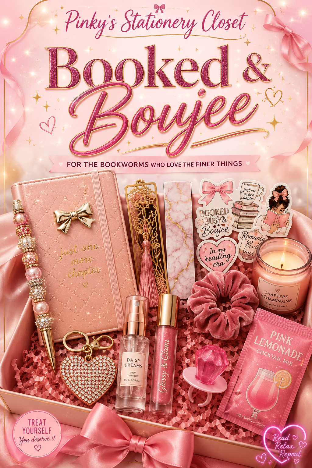 LIMITED EDITION  ✨Booked & Boujee Bundle✨ (PREORDER ONLY)